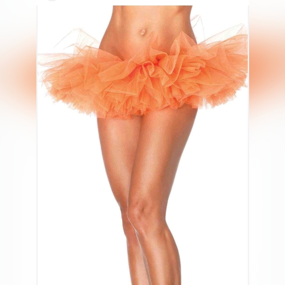Leg Avenue - Organza Tutu - Orange - Picture 1 of 2